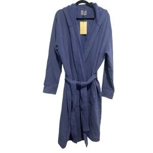 New Recliner Dreamtech Deep Marine Blue Unisex Robe Size M/L
